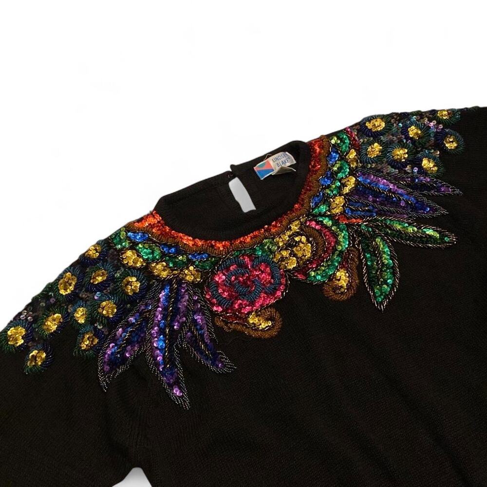 Vintage Lindsey Blake black sweater
